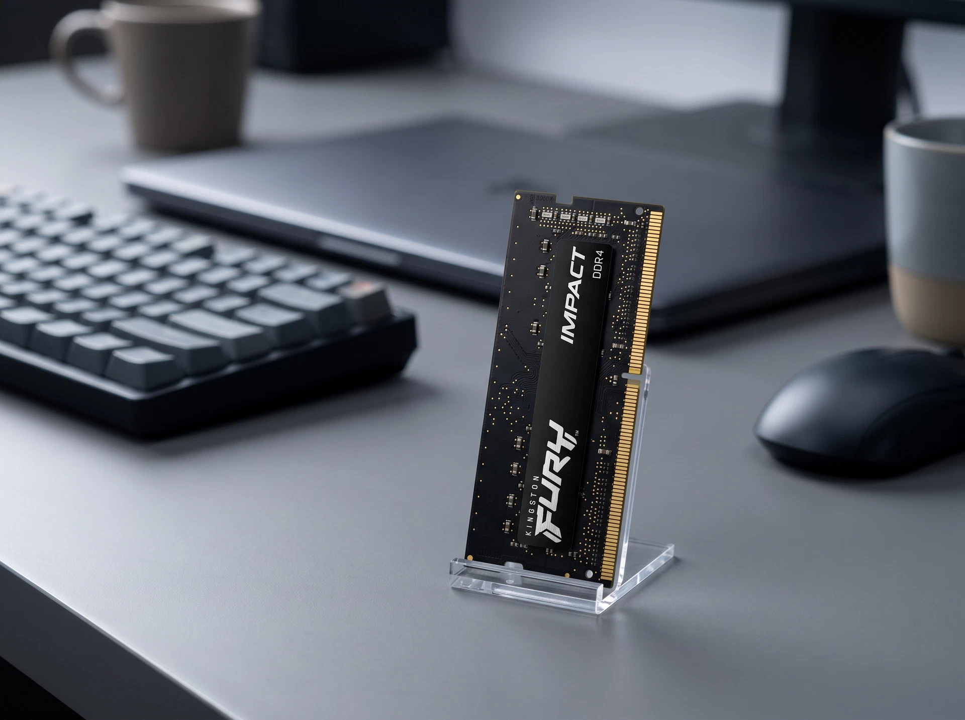 Оперативная память Kingston Fury KF432S20IB/8, DDR4 1х 8ГБ 3200 МГц, SODIMM, RTL - фото в интерьере