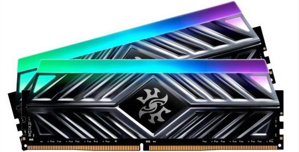 ADATA Spectrix AX4U36008G18I-DT41 DDR4 два модуля в комплекте вид сверху