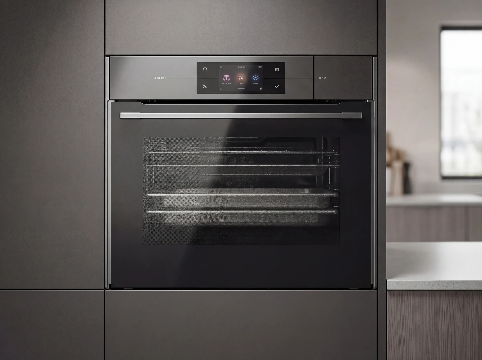 Asko OCSM8478G встроенный в кухонный гарнитур &mdash; интерьерный вид