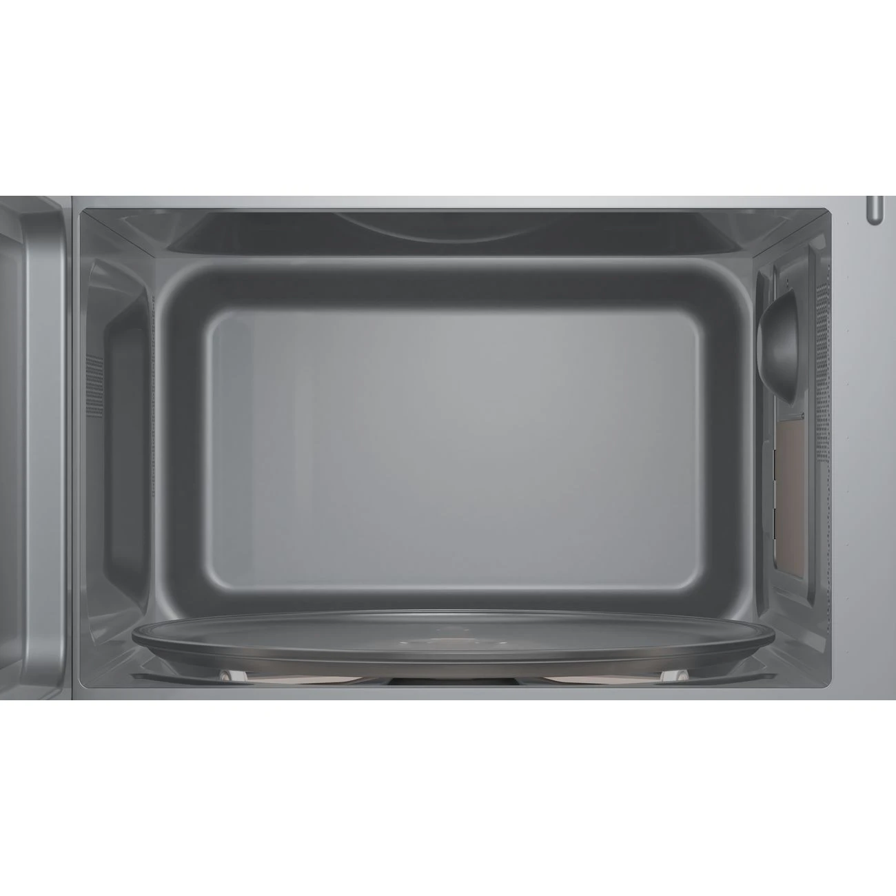 Bosch BFL620MS3 внутренняя камера из нержавеющей стали с поворотным столом