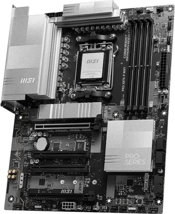 MSI Pro X870-P WiFi задняя панель порты USB4 Wi-Fi 7 RJ-45
