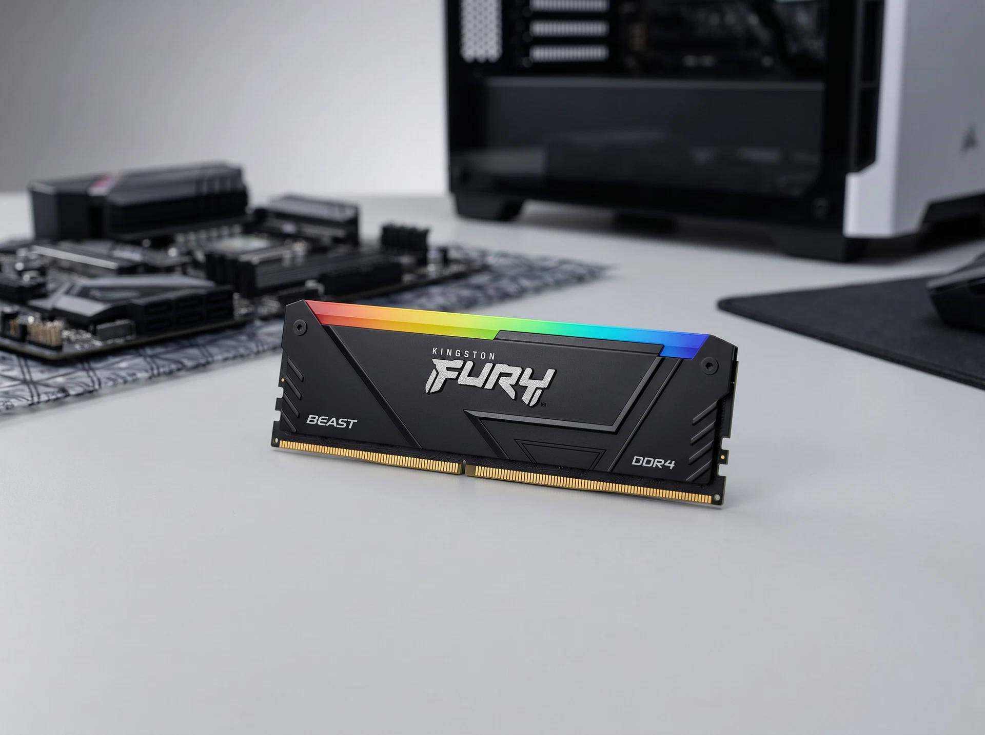 Оперативная память Kingston Fury KF436C17BB2A/8, DDR4 1х 8ГБ 3600 МГц, DIMM, RTL - фото в интерьере